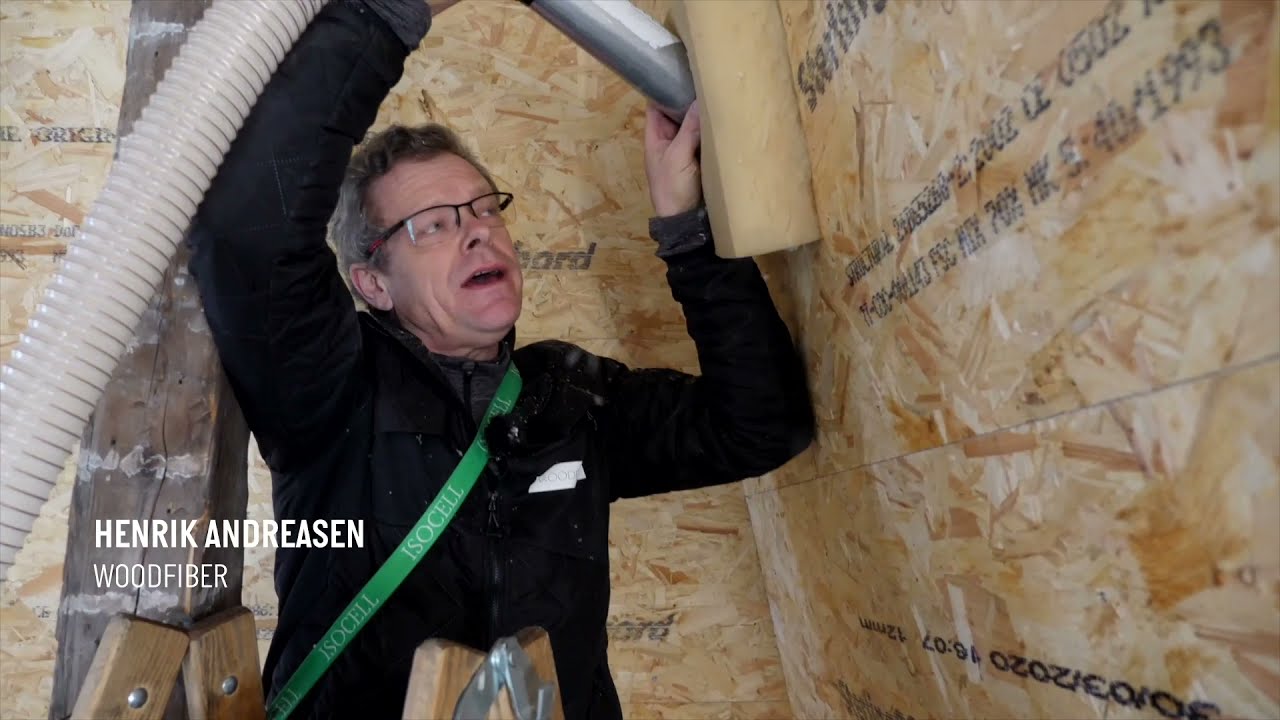 Bæredygtig isolering med træfiber